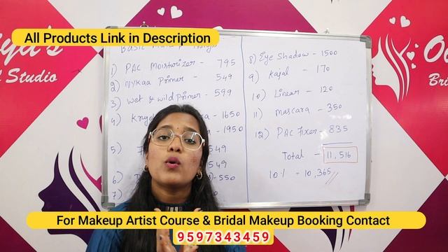 2023 Basic Makeup Things in தமிழ் | Day - 4 | Professional Makeup Course | Oviya's Bridal Studio смотреть онлайн