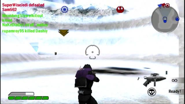 Star Wars Battlefront Renegade Squadron Online Gameplay [PSP]- Echo Pt. 1 HD смотреть онлайн