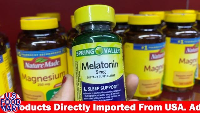 Spring Valley Melatonin Food Supplements || US Food Mart Ltd BD смотреть онлайн