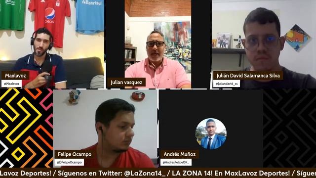 JULIÁN VÁSQUEZ ex delantero del América de Cali, en #LaZona14 смотреть онлайн