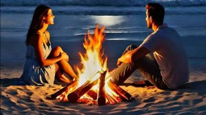 Искры камина.