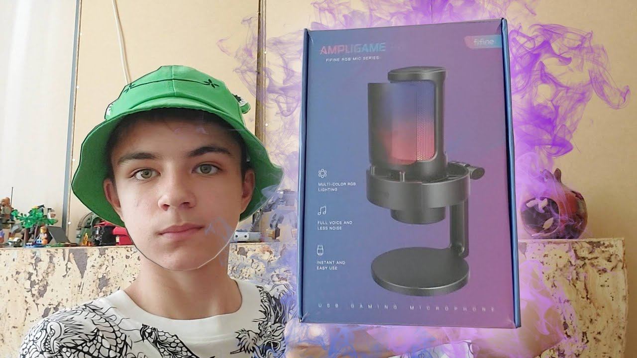 Обзор на Микрофон Fifine Ampligame A8 (Фифайн)