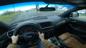 2011 Audi Q5 S-line 2.0L (211) POV Test Drive