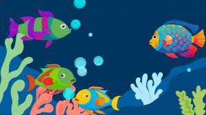 Колыбельная перед сном успокаивающие рыбки под водой