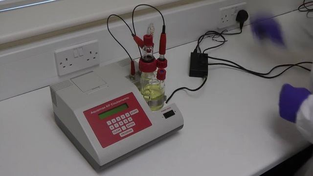 Coulometric Karl Fischer Titrator
