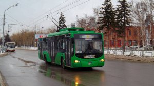Троллейбус ВМЗ-5298.01 «Авангард»-4138. Покатушки по Барнаулу.