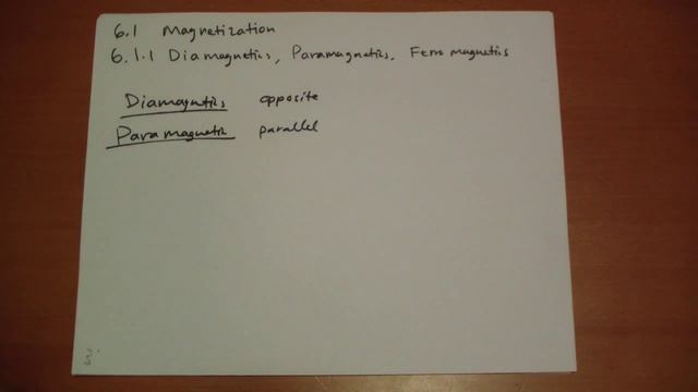 6.1.1 Diamagnetics, Paramagnetics, Ferromagnetics смотреть онлайн