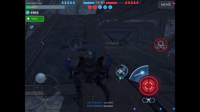 War Robots Testserver New Self-Fix Module makes Titan Ao Ming indestructible смотреть онлайн