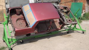 Кантователь кузова автомобиля