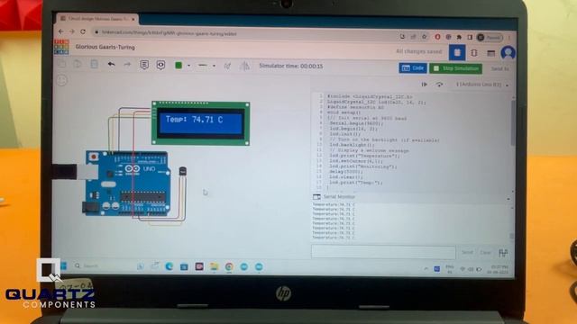How To Use Tinkercad To Create A Temperature Monitoring Circuit With Arduino смотреть онлайн