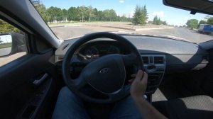 2013 LADA Priora 1.6L POV Test Drive