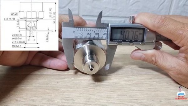 Process pressure measurement - Cerabar PMC21 Endress+Hauser | Cảm biến đo áp suất