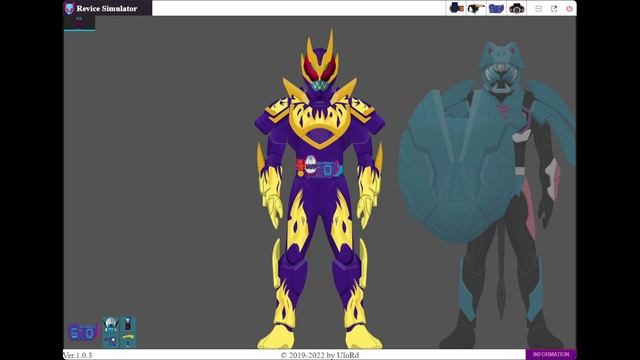 Kamen Rider Revice - Volcano Genome Change - Kamen Rider Simulator by Ulord смотреть онлайн
