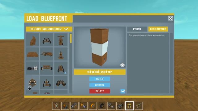 Супер стабилизаторы в ScrapMechanic