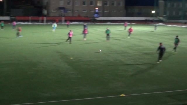 Amateur league КБР| Winter cup 2017. Группа С. 2 тур. Эвертон - Лион. 1 тайм смотреть онлайн