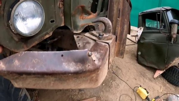 Поменяли кабину на УРАЛ 4320