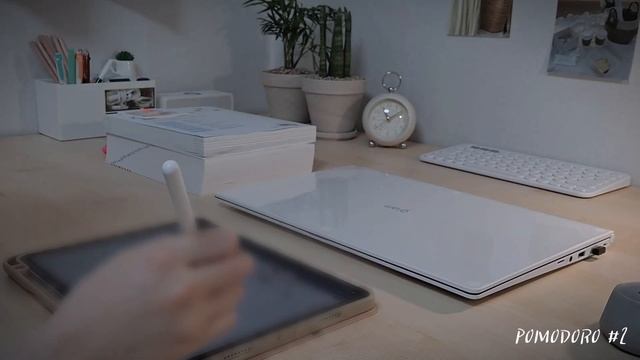 📜2 HOUR STUDY WITH ME In My Cozy Room(50/10 Pomodoro Timer), 🔥Crackling Fireplace+☔Calm Rain Sounds