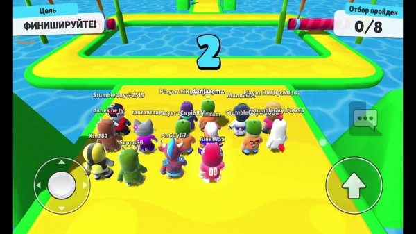 Stumble guys video and I'm danjarema in the Stumble guys