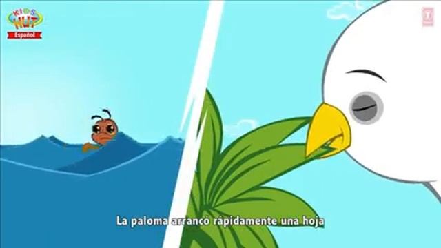 FÁBULA LA PALOMA Y LA HORMIGA смотреть онлайн