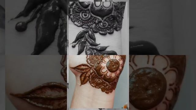 gulf style mehendi || khaleeji henna step by step photo tutorial by Zarin's Art смотреть онлайн
