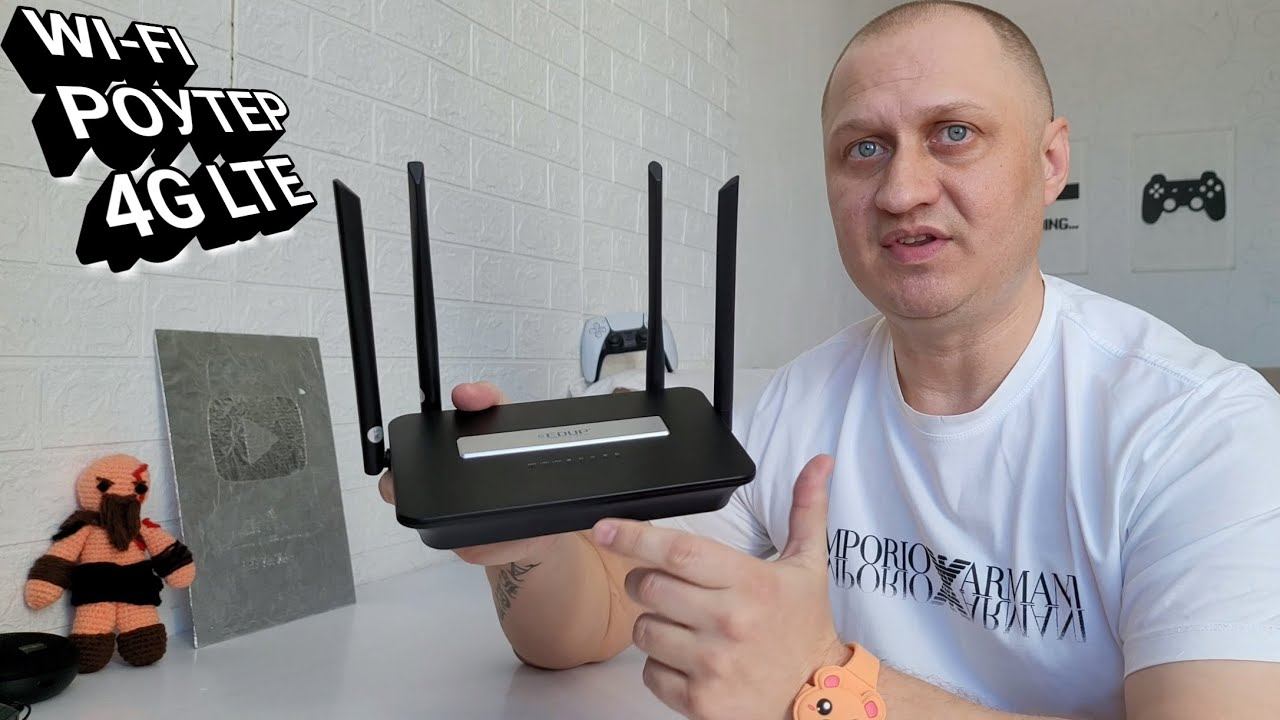 Wi-Fi роутер EDUP [ 4g LTE ] 1200 Мбит/с 2,4 ГГц и 5 ГГц смотреть онлайн
