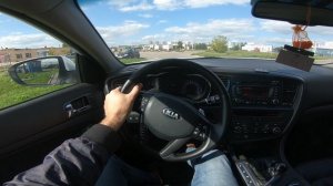 2012 KIA Optima 2.0L (150) POV Test Drive