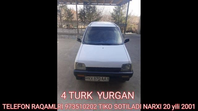 #surxondaryo #muzrabot tumani tiko sotiladi 4 kuruk yurgan benzin harakat propan #moshin 2001 yili смотреть онлайн