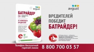 Батрайдер - инновационный универсальный препарат от комплекса вредителей
