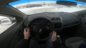 2013 Chevrolet Cobalt 1.5L(106HP) POV TEST DRIVE