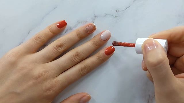 EASY FALL MANICURE AT HOME | Perfect Nails at Home смотреть онлайн