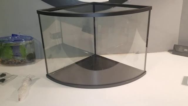 Top Fin astonish corner tank unboxing смотреть онлайн