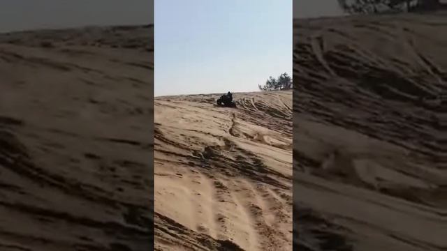 Квадрик Хантер, выезд в пески. смотреть онлайн