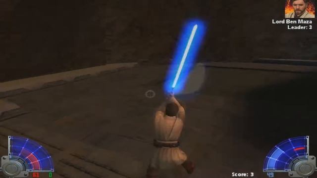 Jedi Academy Multiplayer Gameplay #6 Playing as Obi Wan Kenobi смотреть онлайн