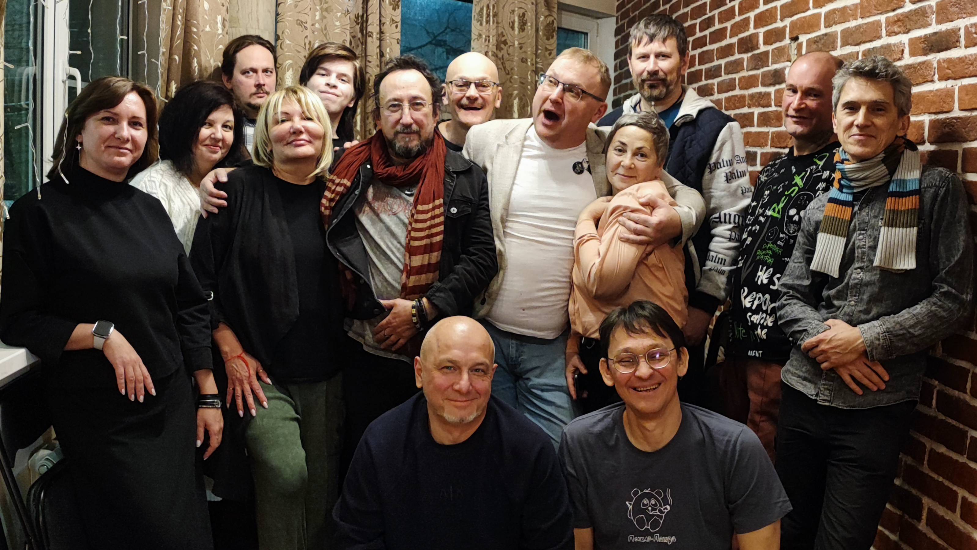 Андрей Вох и Дмитрий Ашуров (КовсмАнкины, квартирники в Туле)