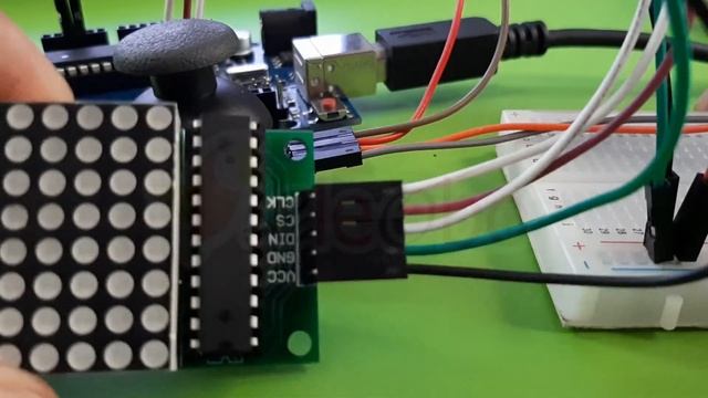 How to make Arduino Snake Game with 8X8 Matrix LED Display - MAX7219 смотреть онлайн