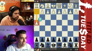 Коготь БОБРА!!! Хикару Накамура - Матвей Гальченко 10.12.2024