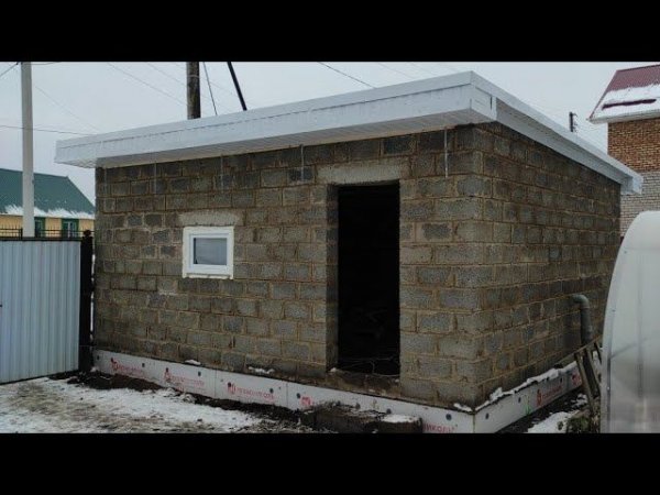 ЗАКОНЧИЛ СТРОИТЕЛЬСТВО НОВОГО ГАРАЖА 5х6 с Aidarik rylit