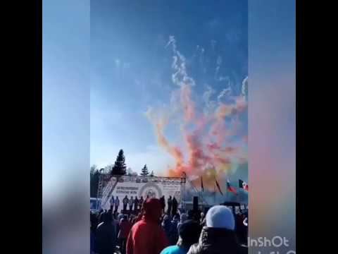 Цветной дым на завершение соревнования от ИПЛ 55-44-84 смотреть онлайн