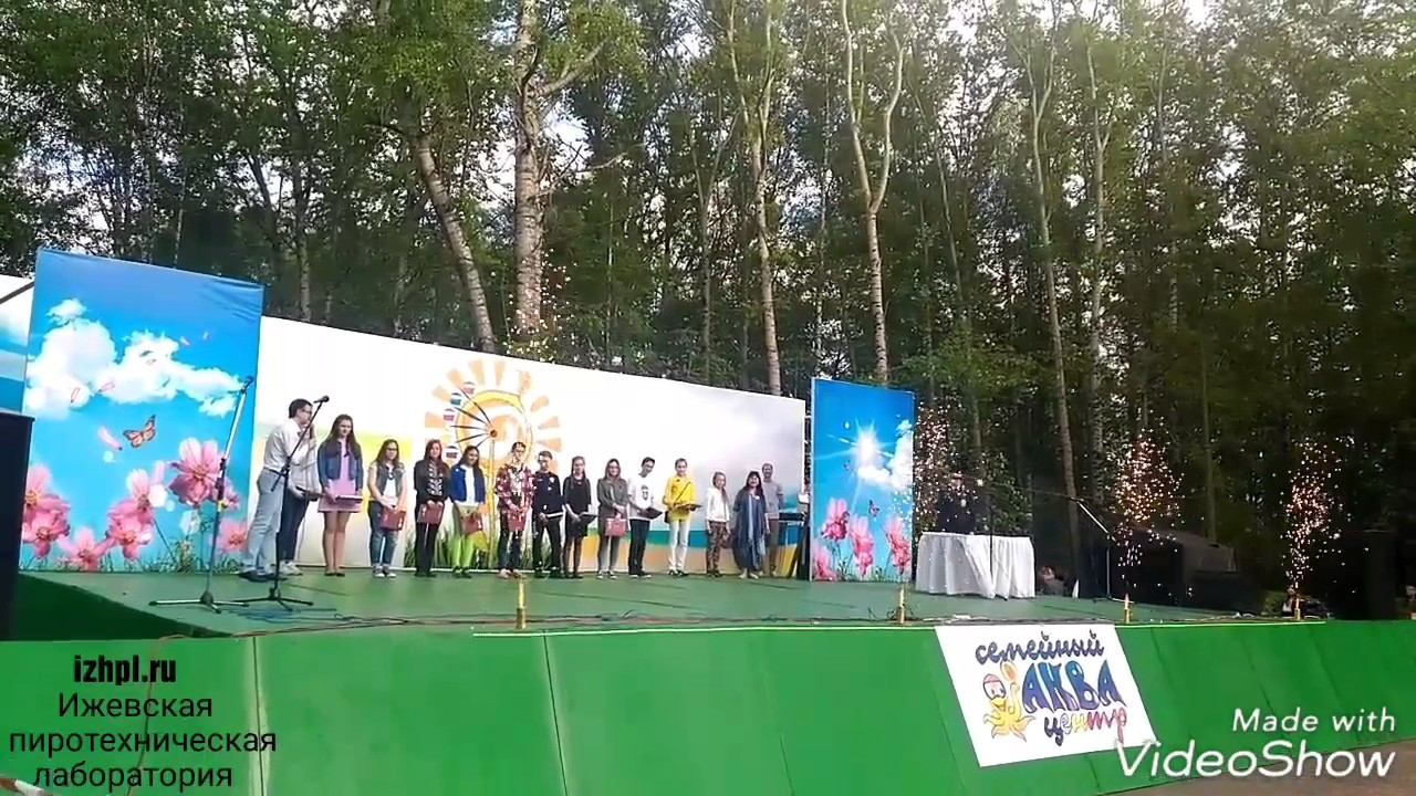 Фонтаны на Дне города Глазов смотреть онлайн