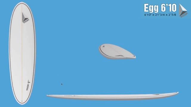 Planche de Surf PRISM - Modèle EGG 6'10" смотреть онлайн