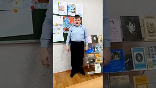 Кокин Никита. Стихотворение С.А. Есенина "Береза" смотреть онлайн