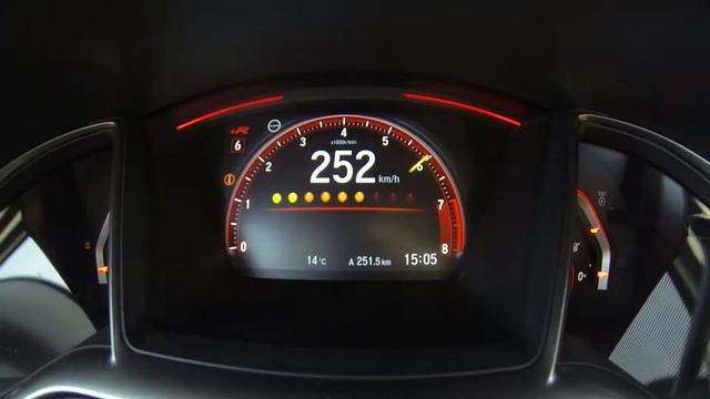 Honda Civic Type R acceleration & top speed 0 - 283 km/h смотреть онлайн