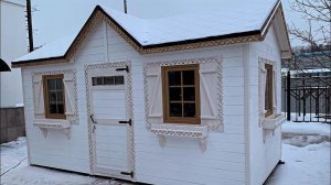 Хозблок от Малинки с утеплением для использования как торговая лавка