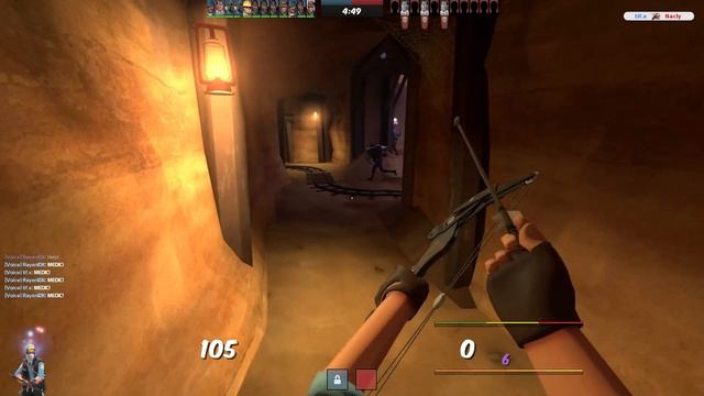 Team Fortress 2 Sniper Gameplay tf2 Huntsman смотреть онлайн