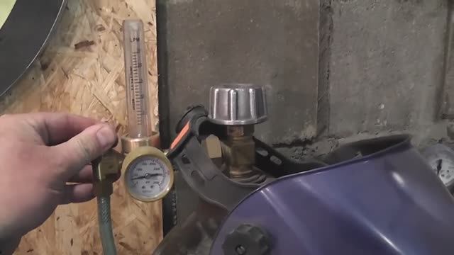 Настройка расхода защитного газа. смотреть онлайн