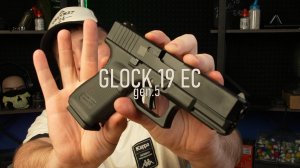Страйкбольный пистолет East Crane Glock 19 Gen.5 GBB Black (EC-1303-BK)