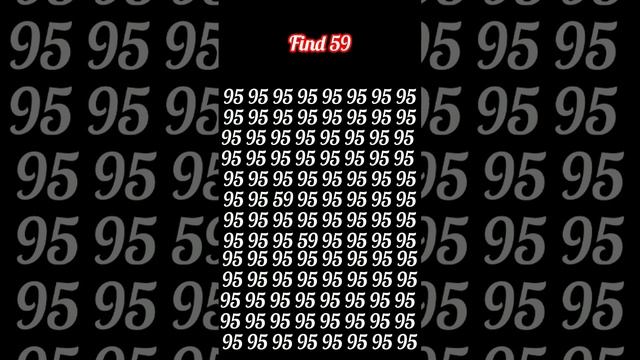 find the number 59 #quize смотреть онлайн