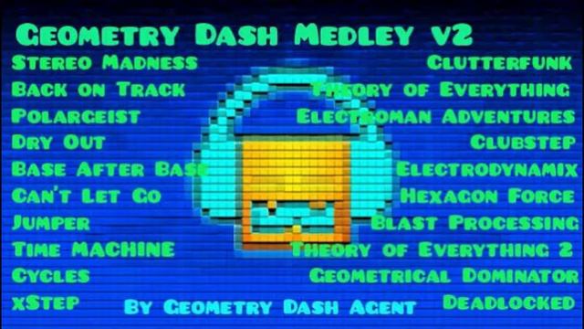 Geometry Dash Medley v2 смотреть онлайн