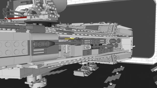 Lego MOC Star Wars Docking Bay - 8763 pieces - Millenium Falcon 10179 смотреть онлайн