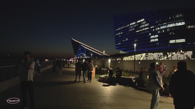 г Санкт-Петербург . Набережная газпрома смотреть онлайн